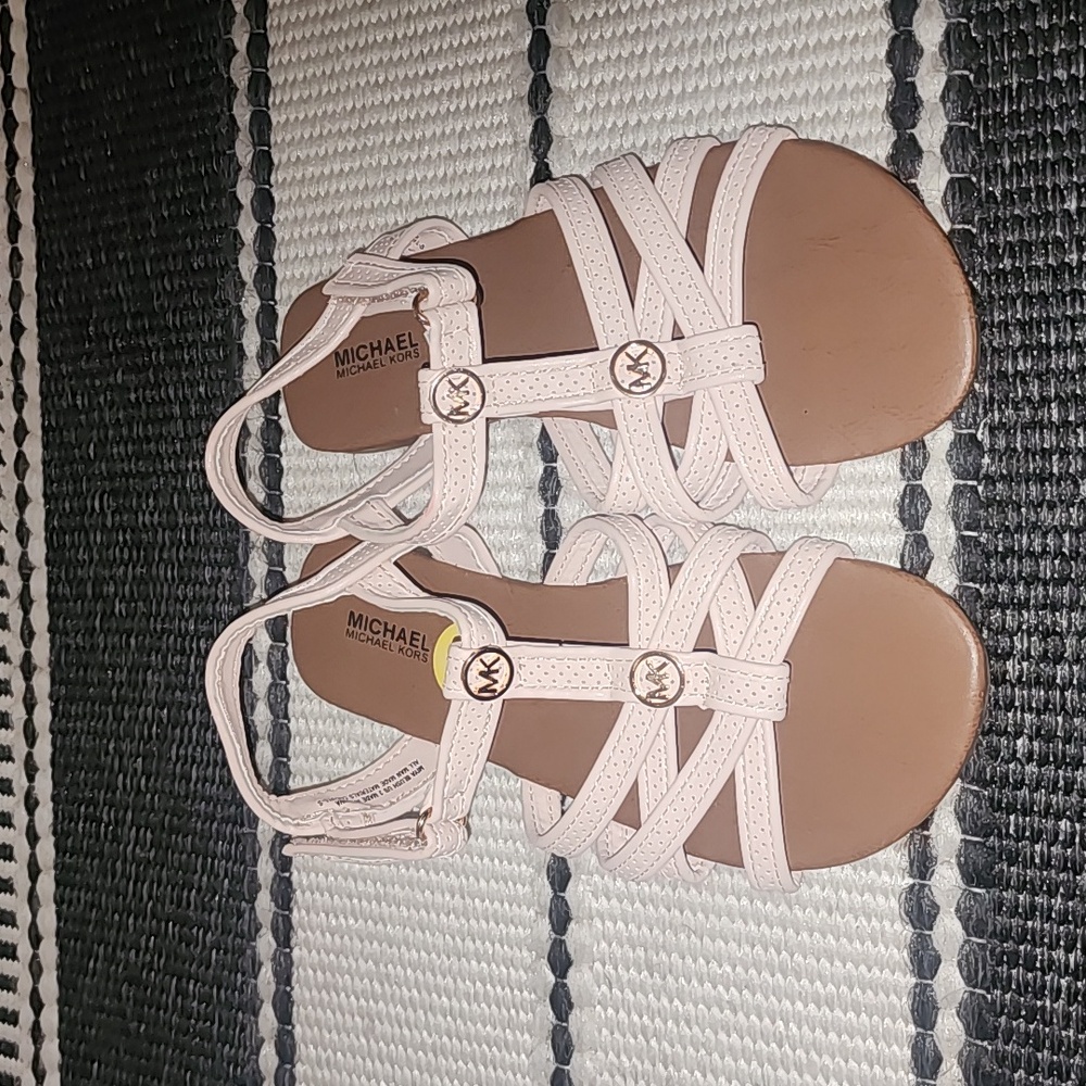 Michael kors brand new sandals size 3 kids no tags or box